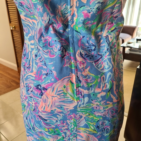 Lilly Pulitzer Pearl Stretch Shift Dress - Picture 4 of 6